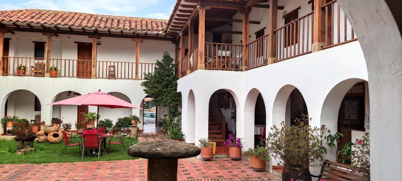 Posada Portal De La Villa Villa de Leyva Exterior foto