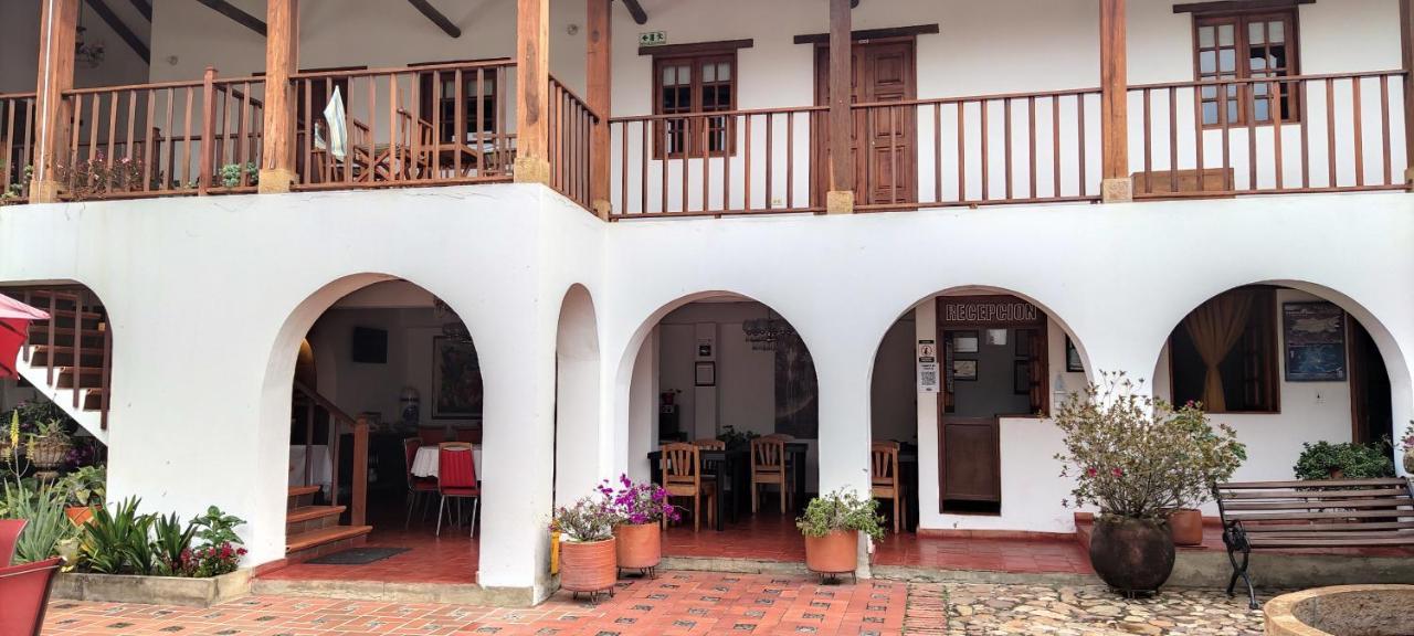 Posada Portal De La Villa Villa de Leyva Exterior foto