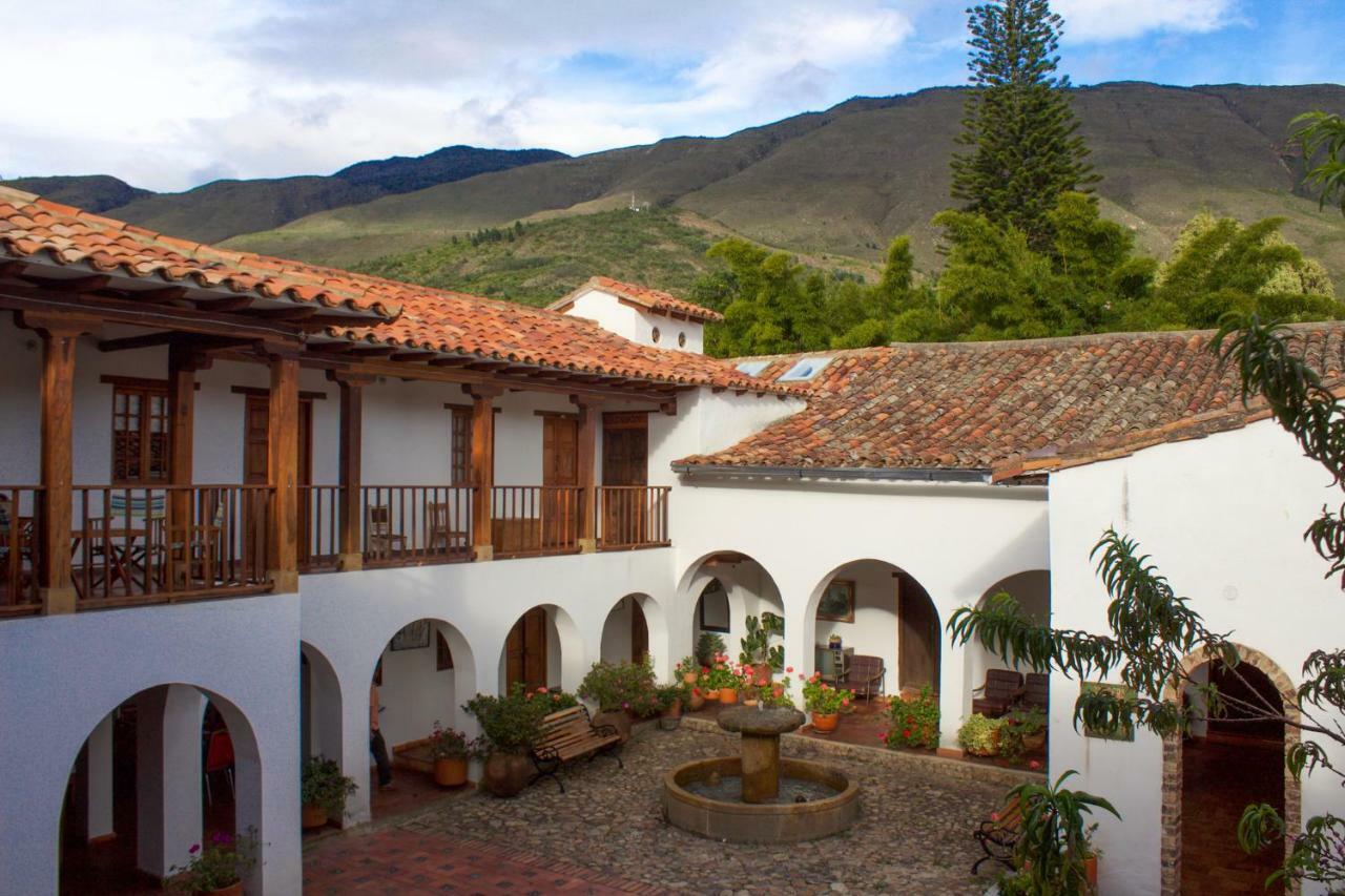 Posada Portal De La Villa Villa de Leyva Exterior foto